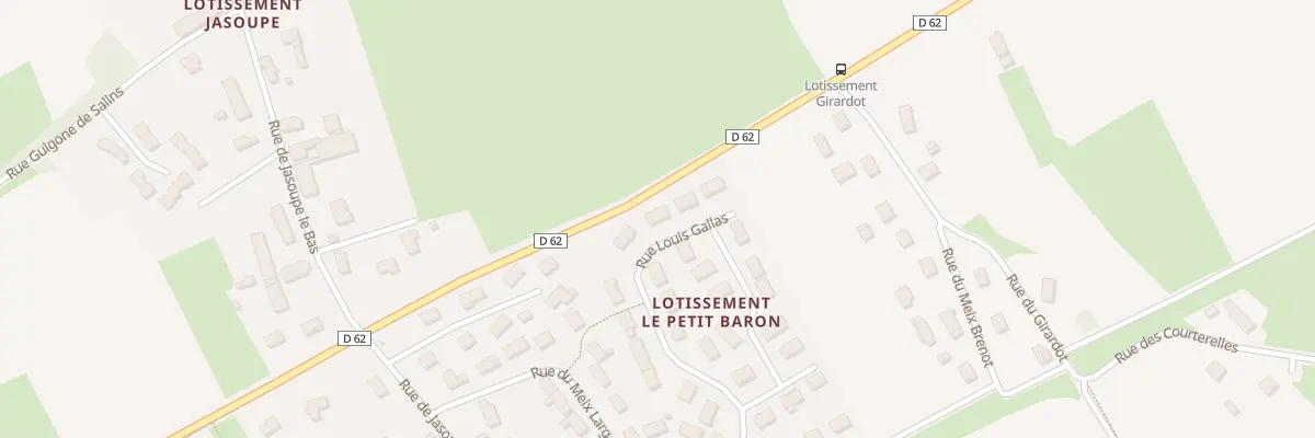 Plan du 15 Rue Louis Gallas à Demigny