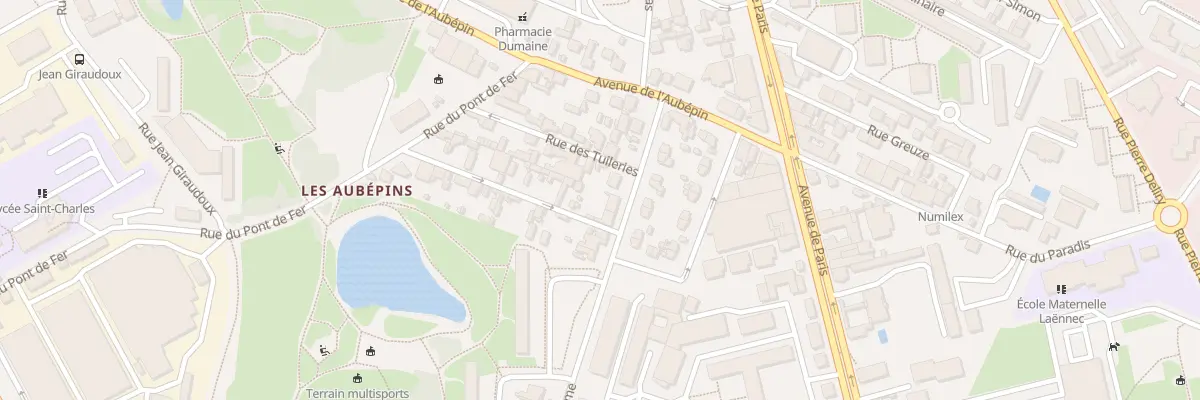 Plan du 47 Rue General Duhesme à Chalon-sur-Saône