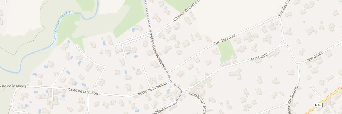 Plan du 1260 Rue des Fours à Fontaines-Saint-Martin