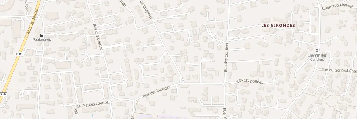 Plan du 71 Rue de Chapotte à Tournon-sur-Rhône
