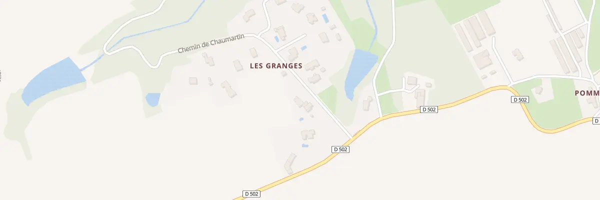 Plan du 5294 Les Granges à Taluyers