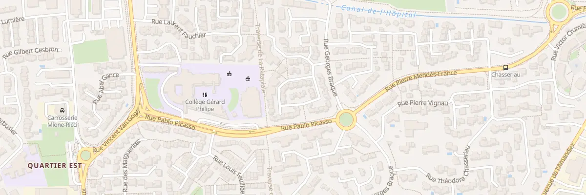 Plan du 19 Rue Juan Miro à Avignon