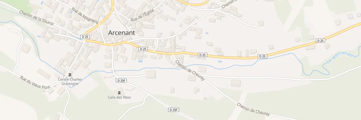Plan du 5067 Rue Valentin Guillemot à Arcenant