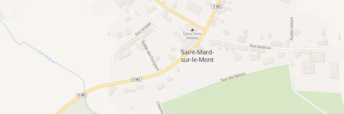 Plan du 8 Rue de la Fontaine au Pont à Saint-Mard-sur-le-Mont