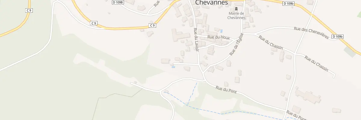 Plan du 4B Pl de la Margelle à Chevannes