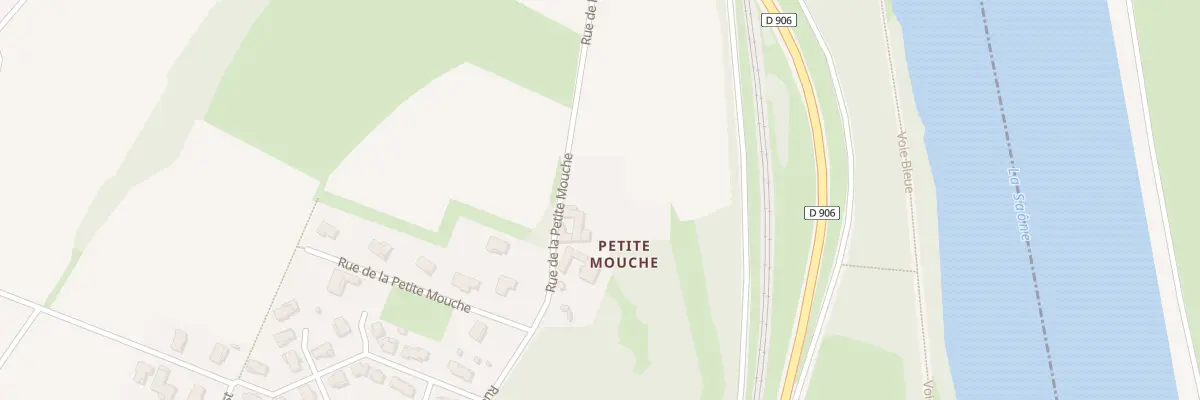 Plan du 8 Rue de la Petite Mouche à Sancé