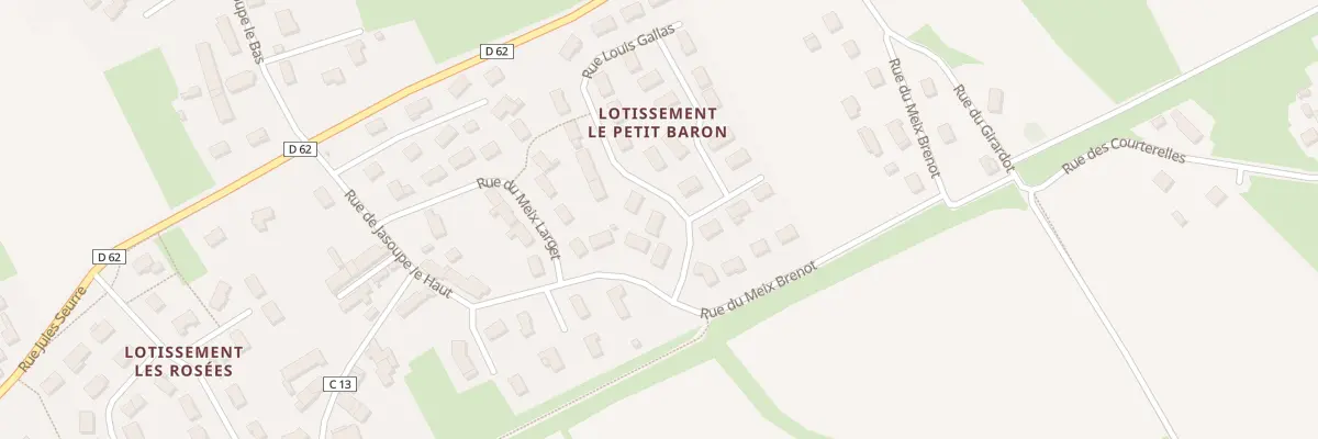 Plan du 1 Rue Louis Gallas à Demigny