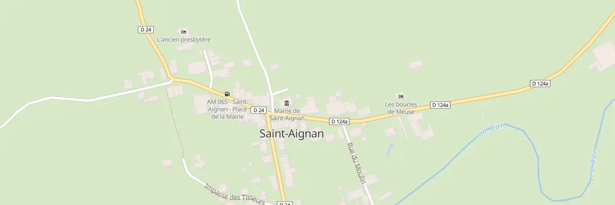 Plan du 3 Rue des Courtys à Saint-Aignan