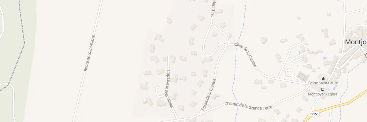 Plan du 5006 Freyssinas à Montjoyer
