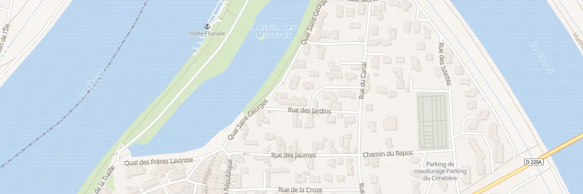Plan du 1 All Les Jardins du Marinier à La Roche-de-Glun