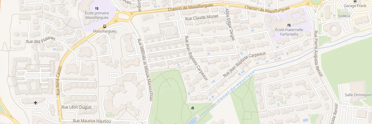 Plan du 4 Rue Aristide Maillol à Avignon