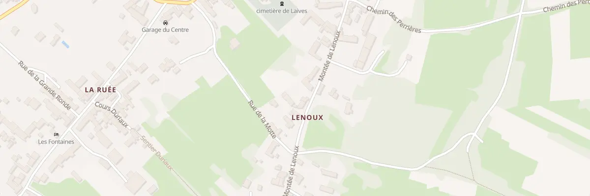Plan du 16 Mte de Lenoux à Laives