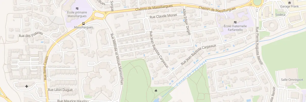 Plan du 2 Rue Aristide Maillol à Avignon