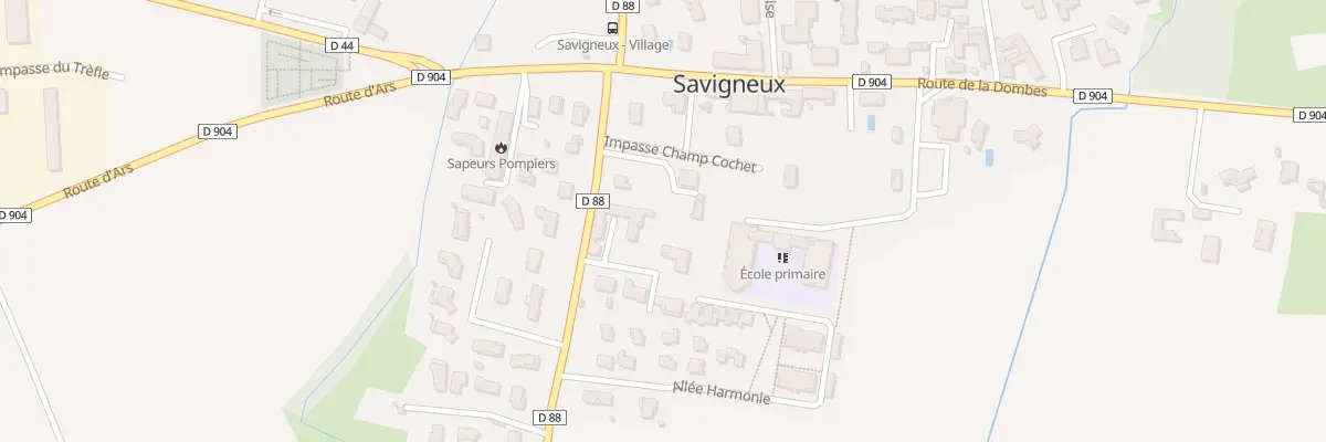 Plan du 139C Rte de Rancé à Savigneux