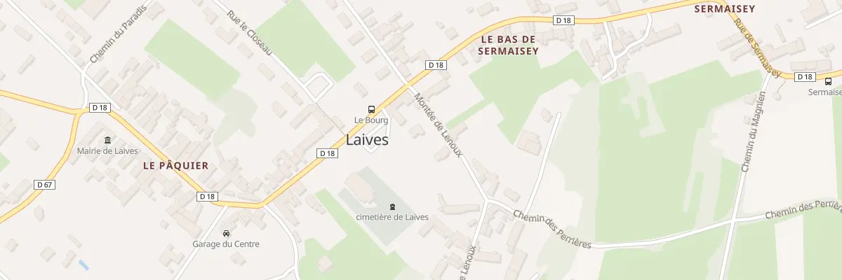 Plan du 4 Mte de Lenoux à Laives