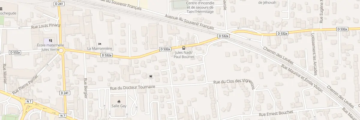 Plan du 131 Rue des Cigales à Tain-l’Hermitage