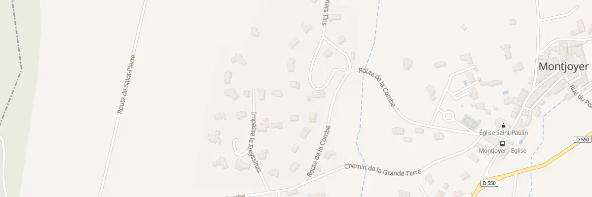Plan du 85 Mte des Lauriers Tins à Montjoyer