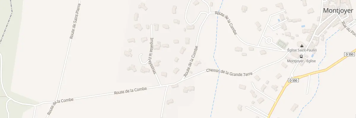 Plan du 5080 Blache Ou Freyssinas à Montjoyer