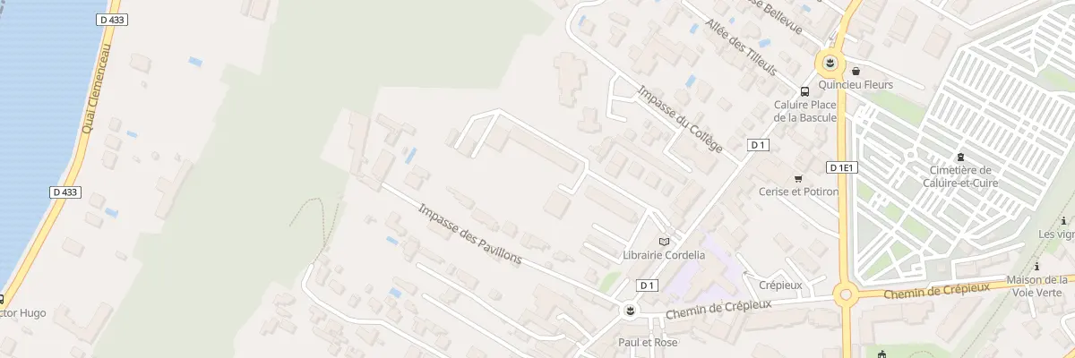 Plan du 75 Rue Jean Moulin à Caluire-et-Cuire