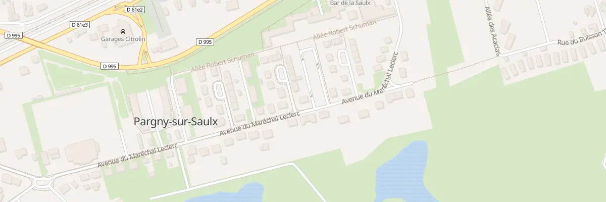 Plan du 24 Av du Marechal Leclerc à Pargny-sur-Saulx