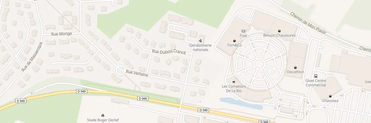 Plan du 3 Rue Henriette de Cleves à Givet