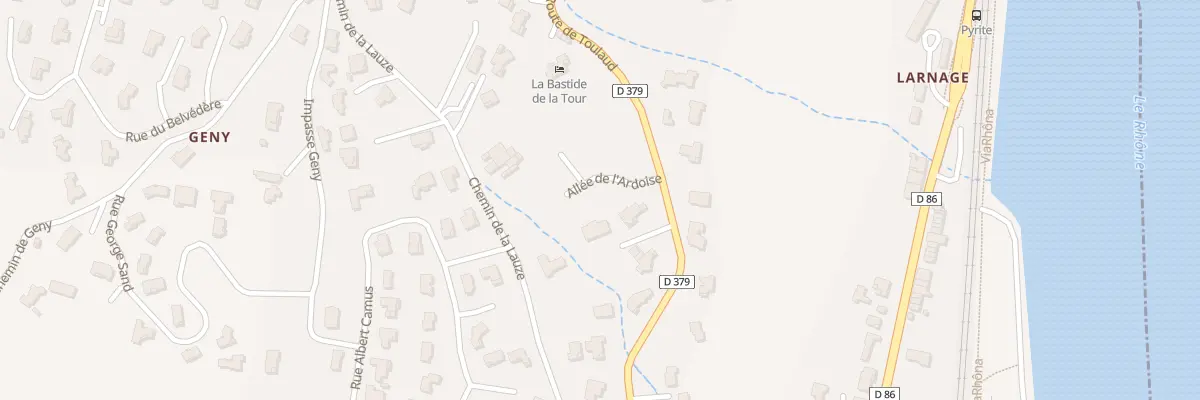 Plan du 1 All de l’Ardoise à Soyons