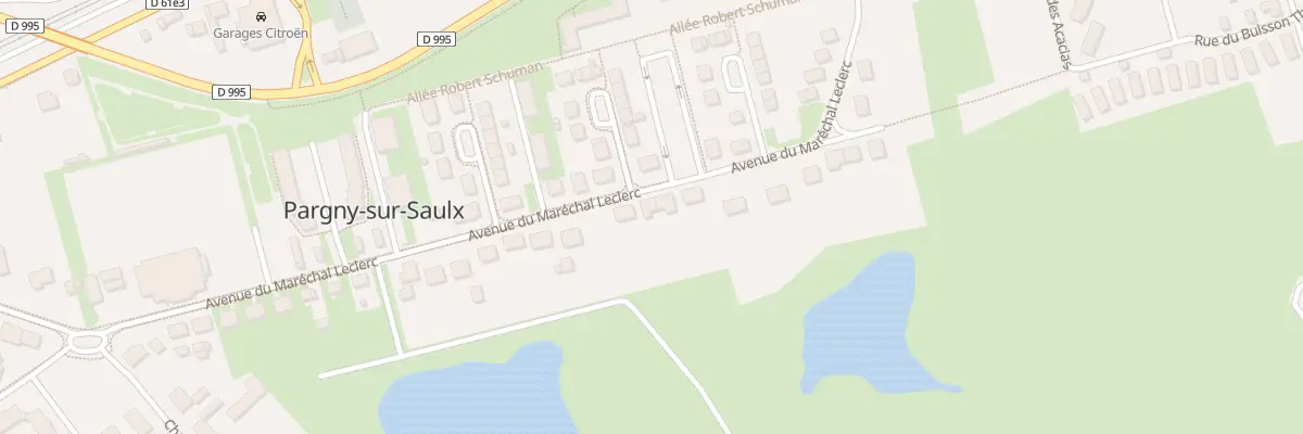 Plan du 19 Av du Marechal Leclerc à Pargny-sur-Saulx