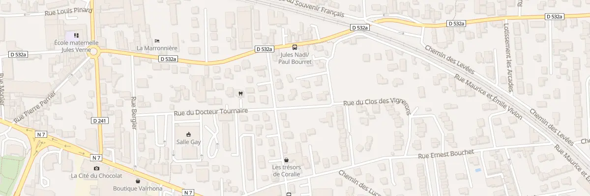 Plan du 25 Rue des Cigales à Tain-l’Hermitage