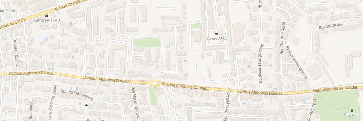 Plan du 17 Rue des Contes du Lundi au Pontet