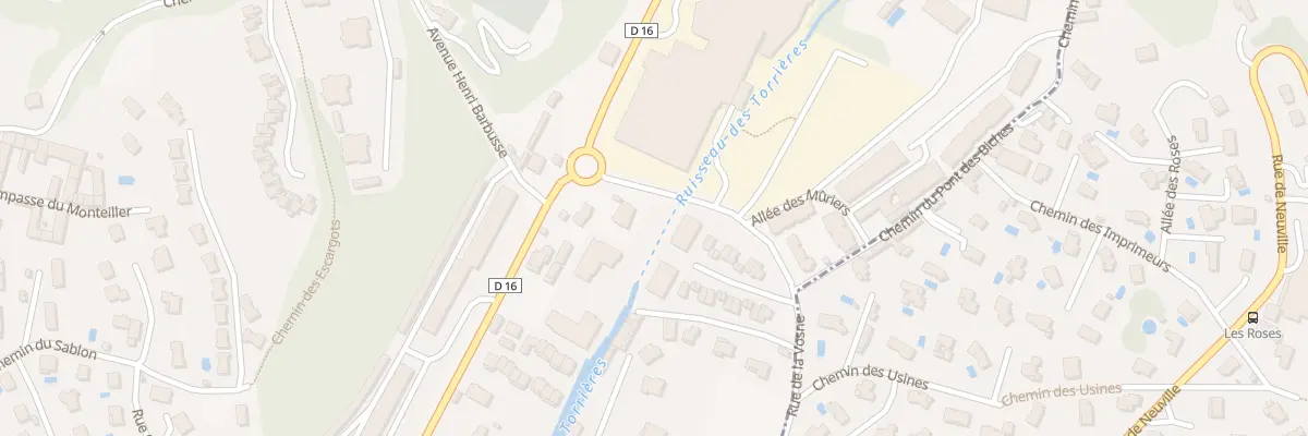 Plan du 545 Che de la Vosne à Neuville-sur-Saône
