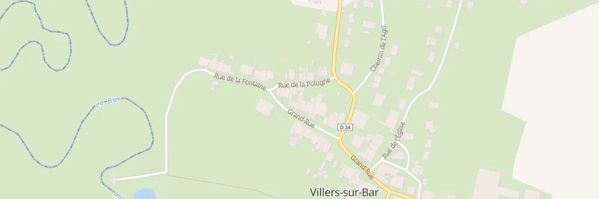 Plan du 17 Gr Grand Rue à Villers-sur-Bar