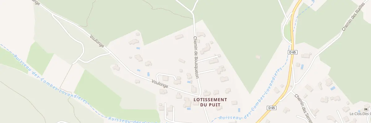 Plan du 9001 Le Puits à Lagarde-Paréol