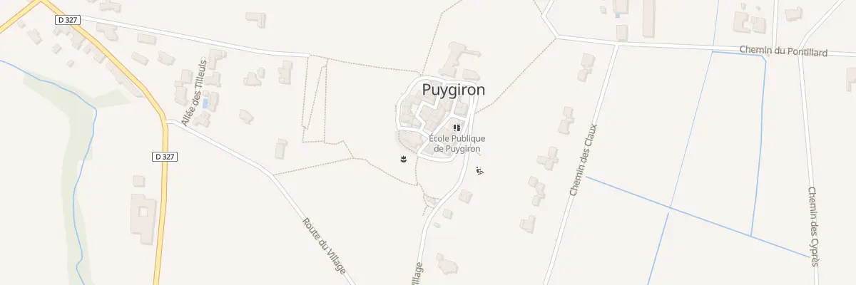 Plan de la Rue du Soleil Levant à Puygiron