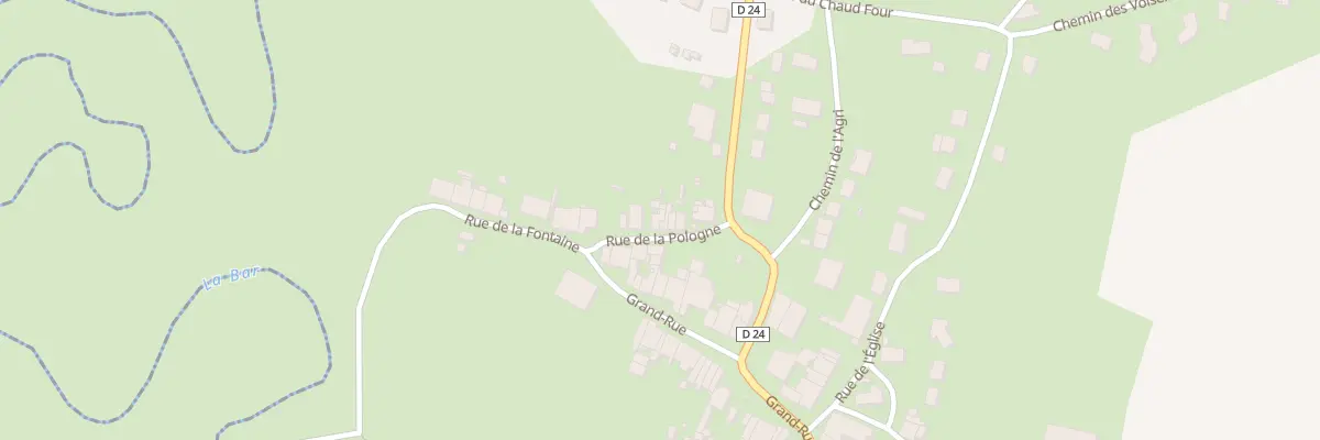 Plan du 3 Rue de la Pologne à Villers-sur-Bar