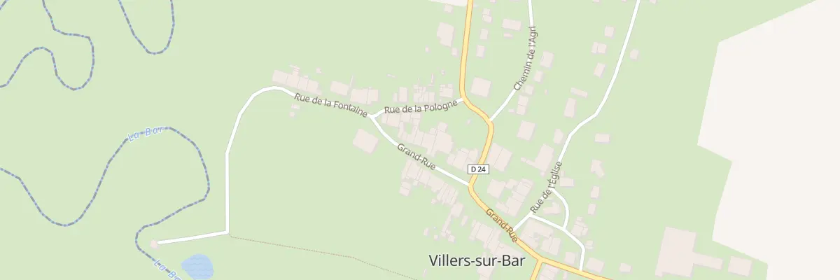 Plan du 5047 Le Village à Villers-sur-Bar