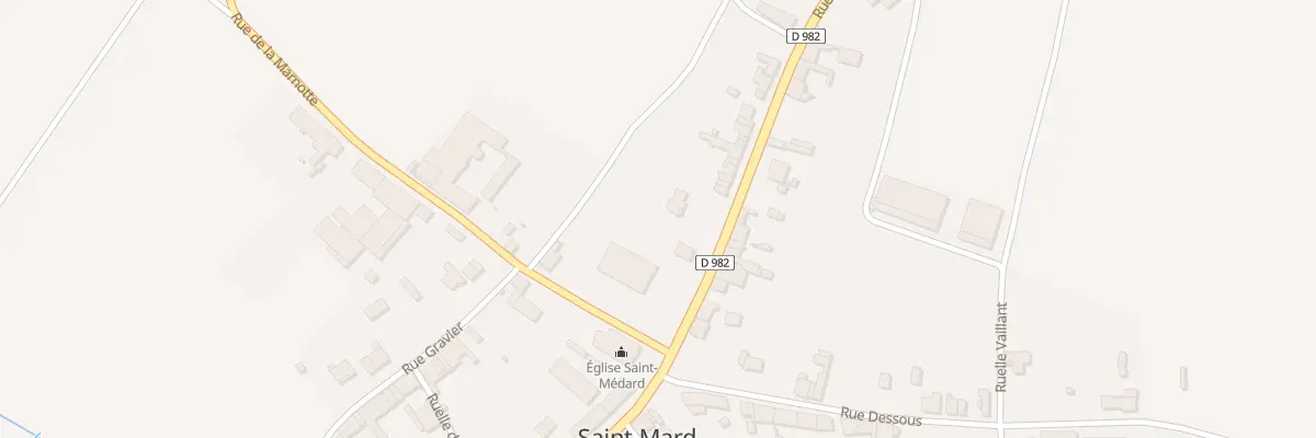Plan du 5 Rue Haute à Saint-Mard-sur-le-Mont