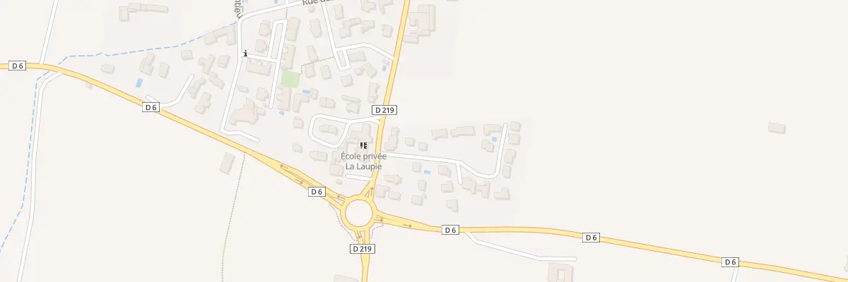 Plan du 5005 Teissieres à La Laupie