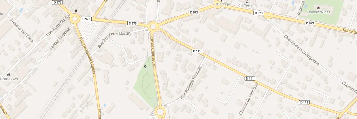 Plan du 10B Rte de Challanges à Beaune