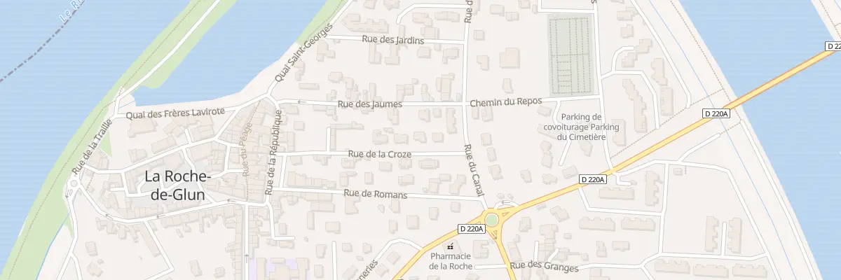 Plan du 19 Rue de la Croze à La Roche-de-Glun
