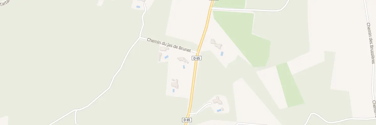 Plan du 5129F Le Jas de Brunet à Lagarde-Paréol