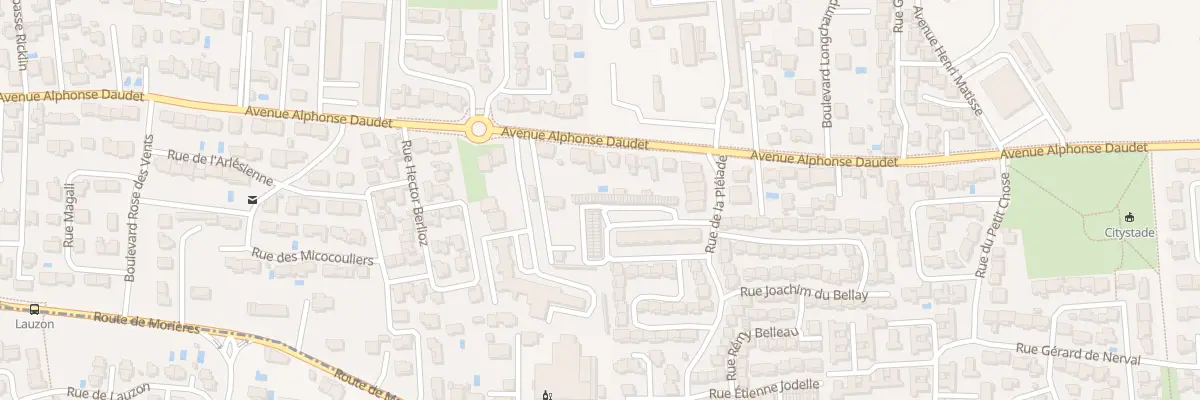 Plan du 10 Rue Joachim du Bellay au Pontet