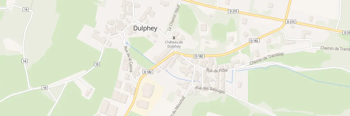 Plan du 2 Rue de Prôle à Mancey