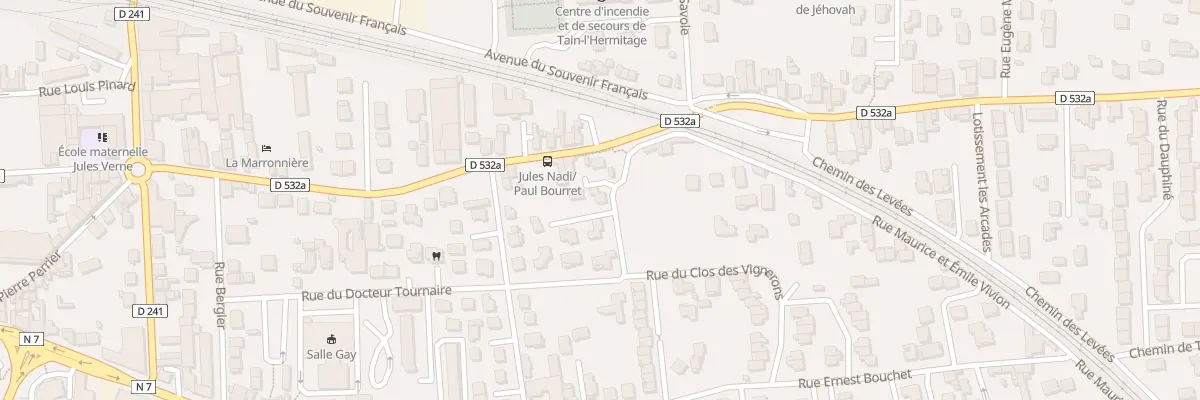 Plan du 165 Rue des Cigales à Tain-l’Hermitage