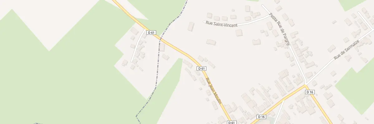 Plan du 23 Rue Jean Moulin à Maurupt-le-Montois