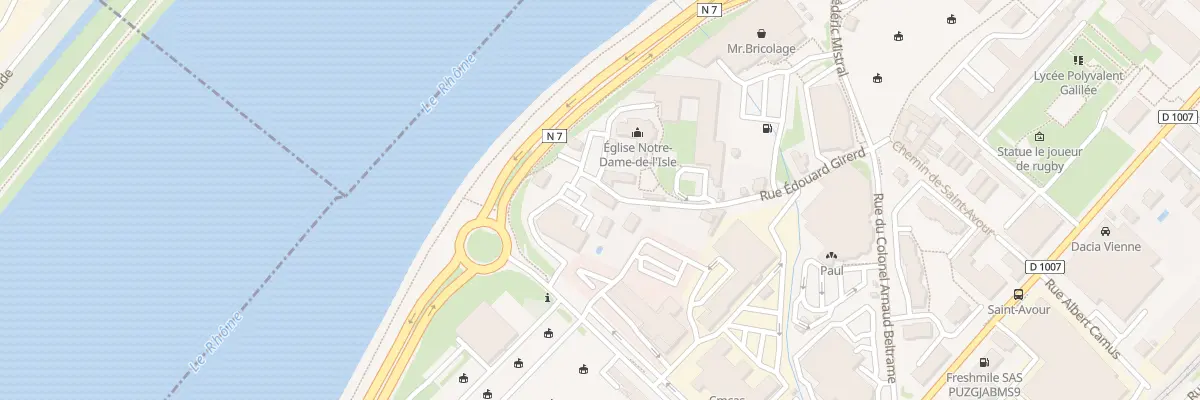 Plan du 67 Rue Edouard Girerd à Vienne