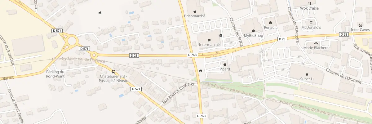 Plan du 272 Bd Ernest Genevet à Châteaurenard