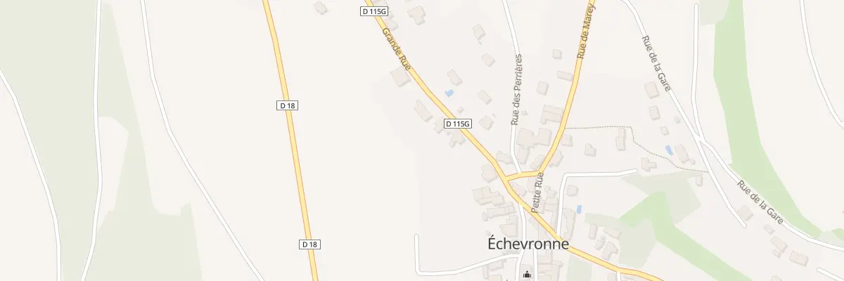 Plan du 9 Grande Rue à Échevronne