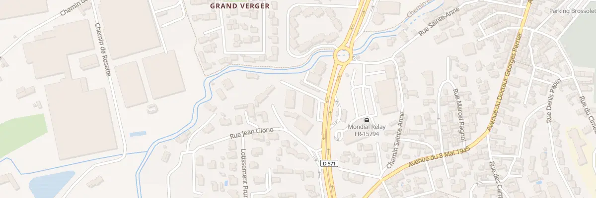 Plan du 492 Av de Lattre de Tassigny à Châteaurenard