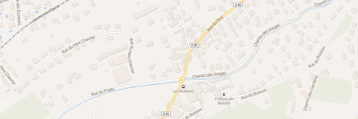 Plan du 610 Rue du Diot à Fontaines-Saint-Martin