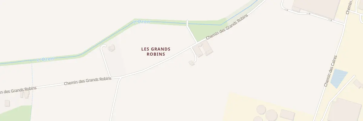 Plan du 5975 Les Grands Robins à Étoile-sur-Rhône